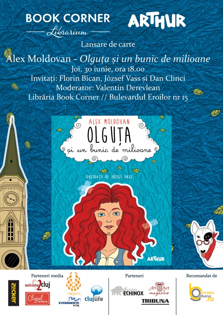 Lansare de carte // Olguța și un bunic de milioane - Alex Moldovan