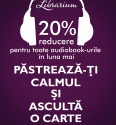 20% reducere la audio-book-urile Humanitas