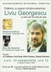 Invitaţie lectură publică - Liviu Georgescu