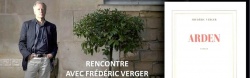 Rencontre avec Frédéric Verger/ Întâlnire cu Frédéric Verger