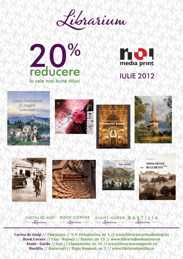 20% reducere la arta romaneasca in luna iulie