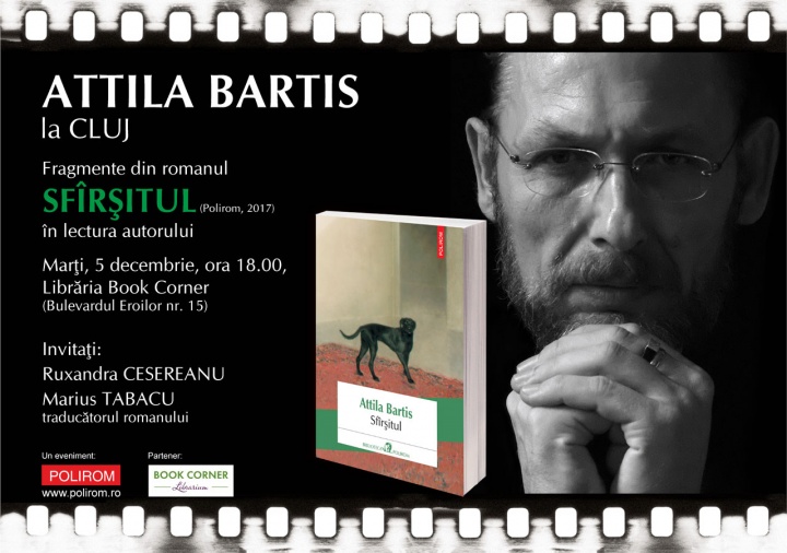 Attila Bartis la Book Corner