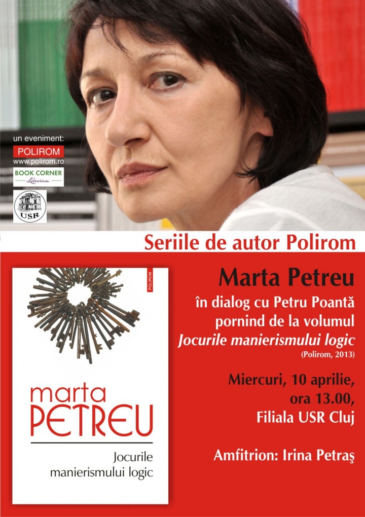 Marta Petreu în dialog cu Petru Poantă