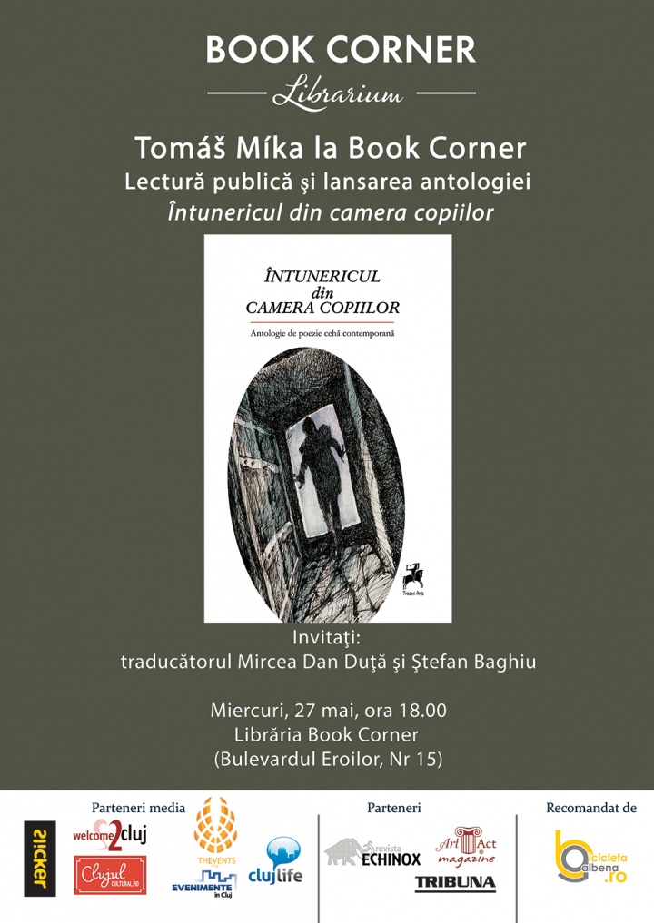 Tomáš Míka la Book Corner